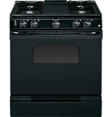 GE® 30" Slide-In Gas Range