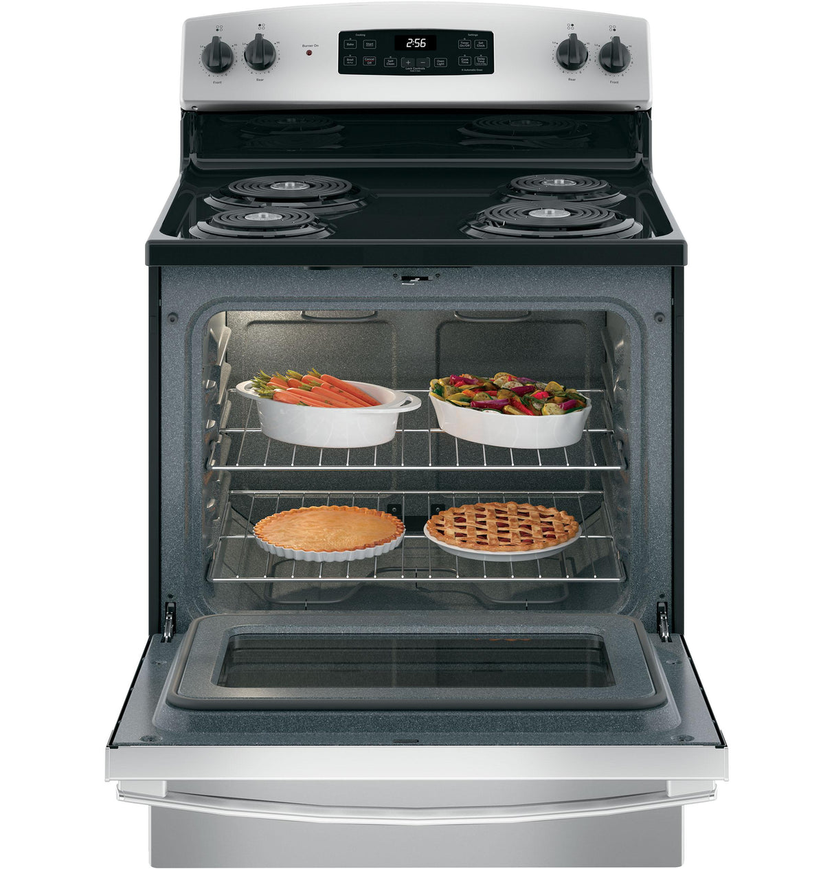 GE® 30" Free-Standing Self-Clean Electric Range