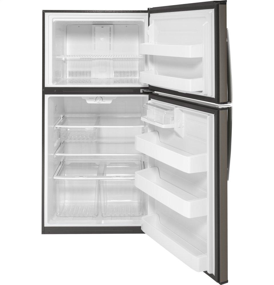 GE® ENERGY STAR® 21.1 Cu. Ft. Top-Freezer Refrigerator