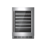 Thor Kitchen 24-inch Single Zone Wine Cooler, 46 Wine Bottle Capacity - Model Twc24us