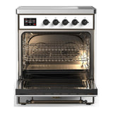 ILVE UMIB30QNR3RAB Majestic III 30 inch Induction Range with 4 Elements, 4 cu. ft. Oven Capacity (Solid Door, RAL, Burnished)