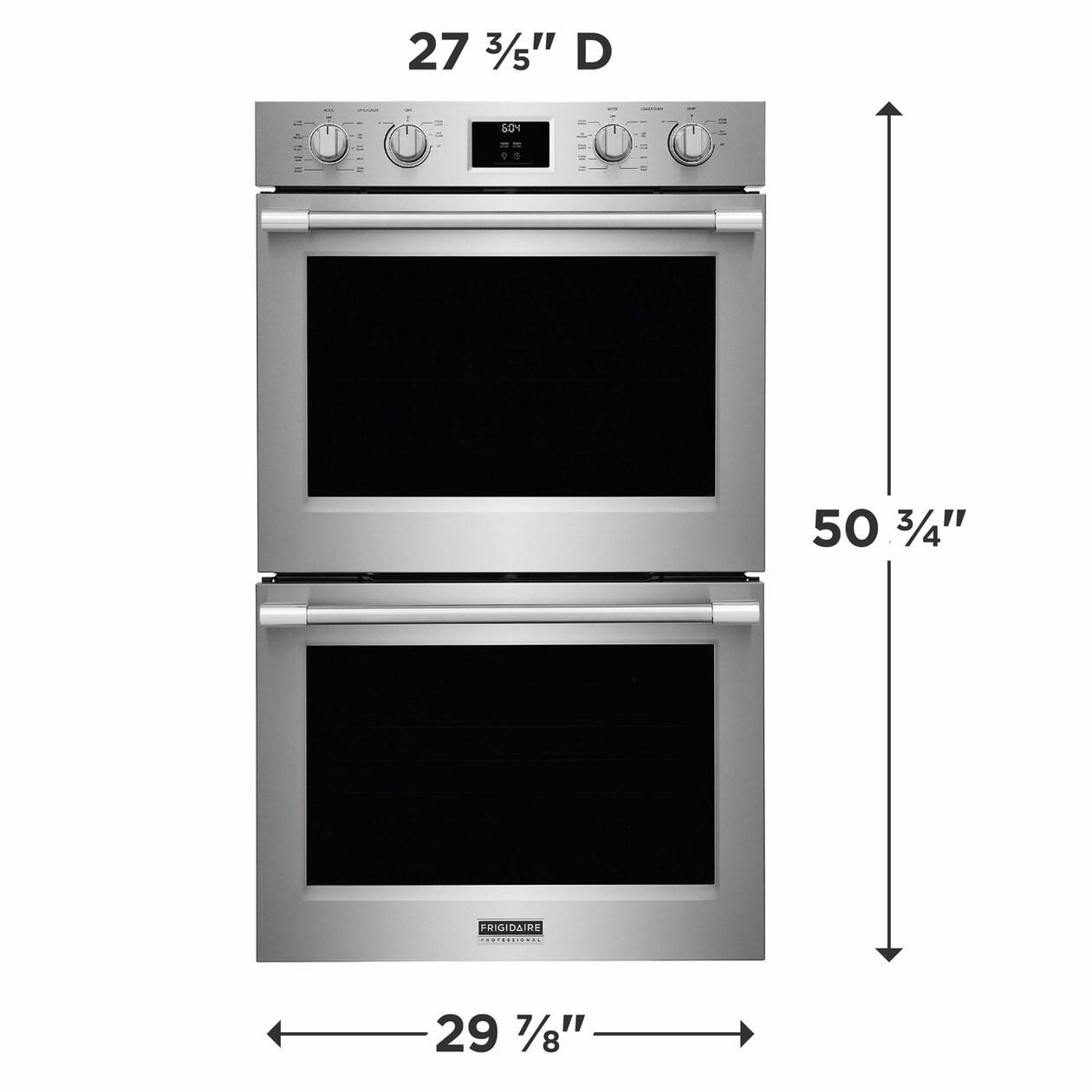 30" Double Wall Oven with Total Convection