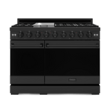 48 Inch Professional Lp Range With Pro-style Knobs In Black  Gordon Ramsay Series