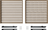 Shelf set