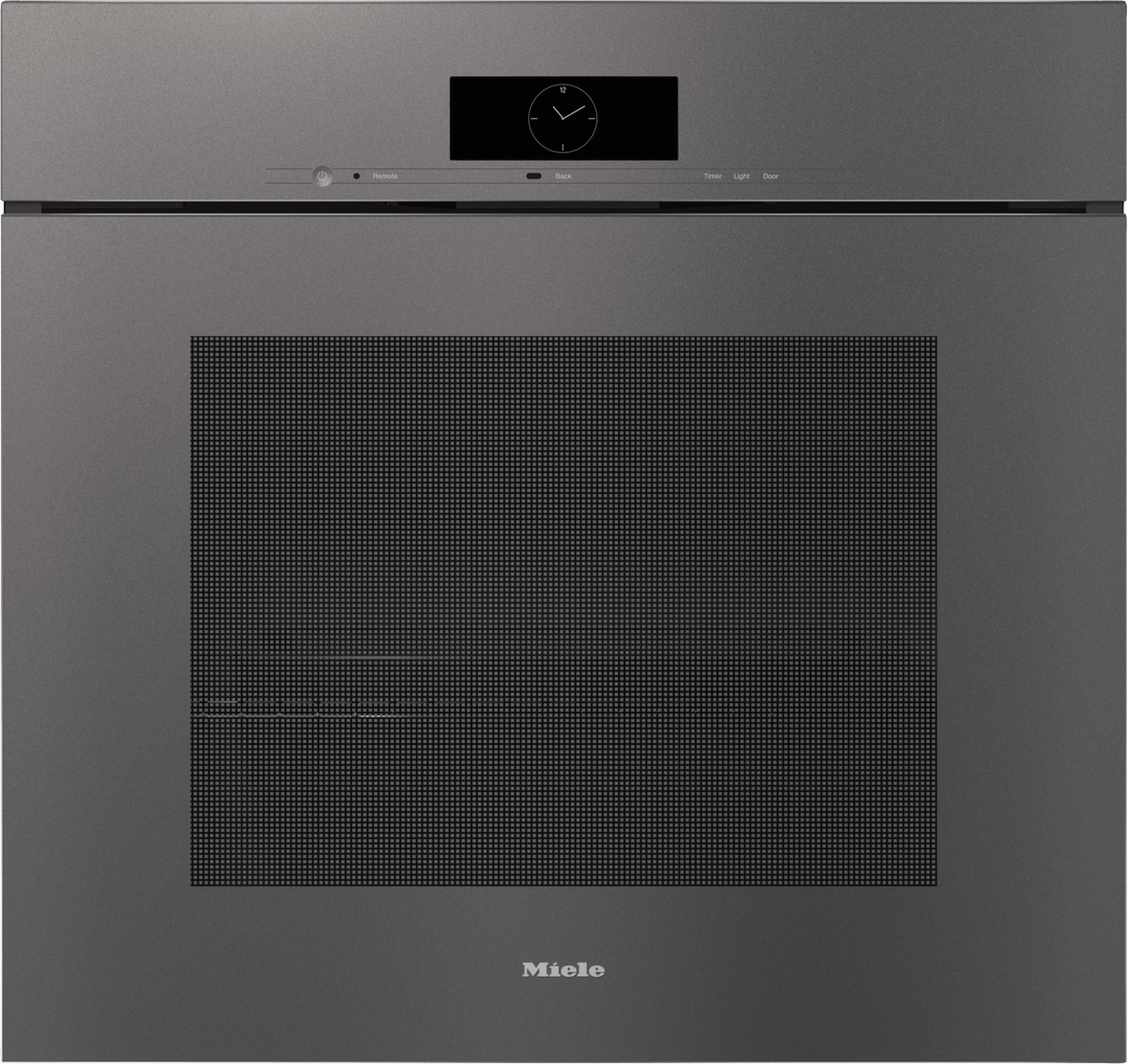 H 7880 BPX Graphite grey - 30" handleless oven in a combinable design with wireless precision probe.