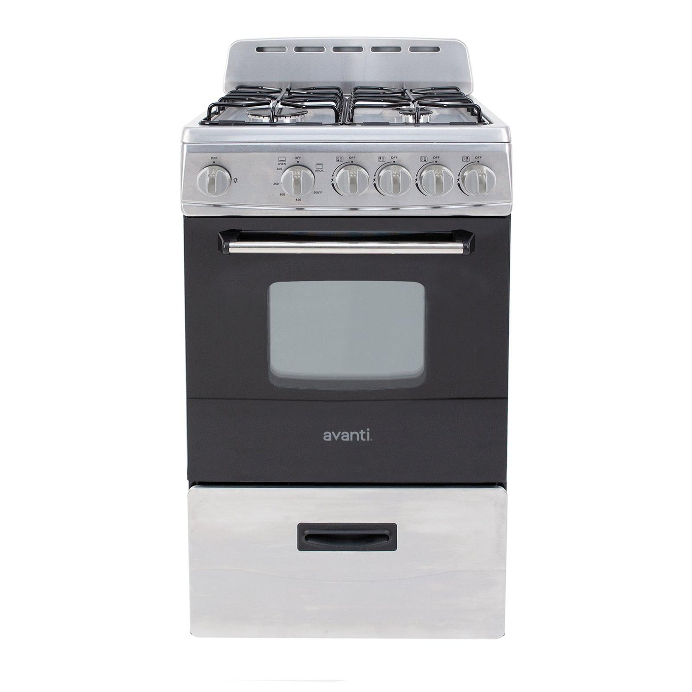 Avanti 20" Gas Range - White
