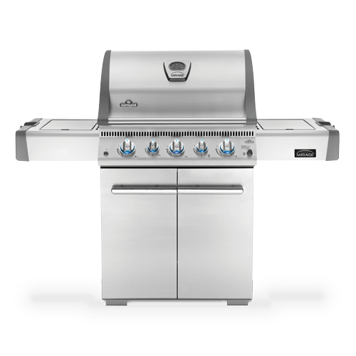 Gas Grill M485 with rear infrared burner and infrared SIZZLE ZONE side burner