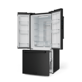 30 Inch 17.5 Cu Ft French Door Counter Depth Refrigerator With Ice Maker In Black  Gordon Ramsay Series