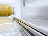 KF 2802 SF Stainless steel/CleanSteel - MasterCool™ fridge-freezer For high-end design and technology on a large scale.