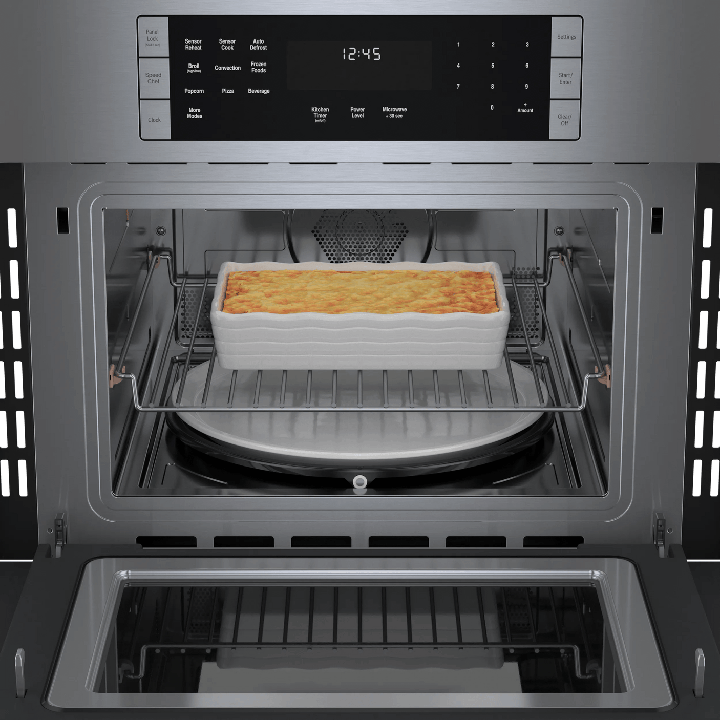 800 Series, 27", Speed Oven, SS, 120v