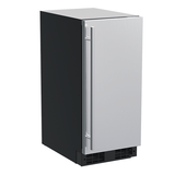 15-In Built-In Clear Ice Machine With Factory-Installed Pump with Door Style - Stainless Steel