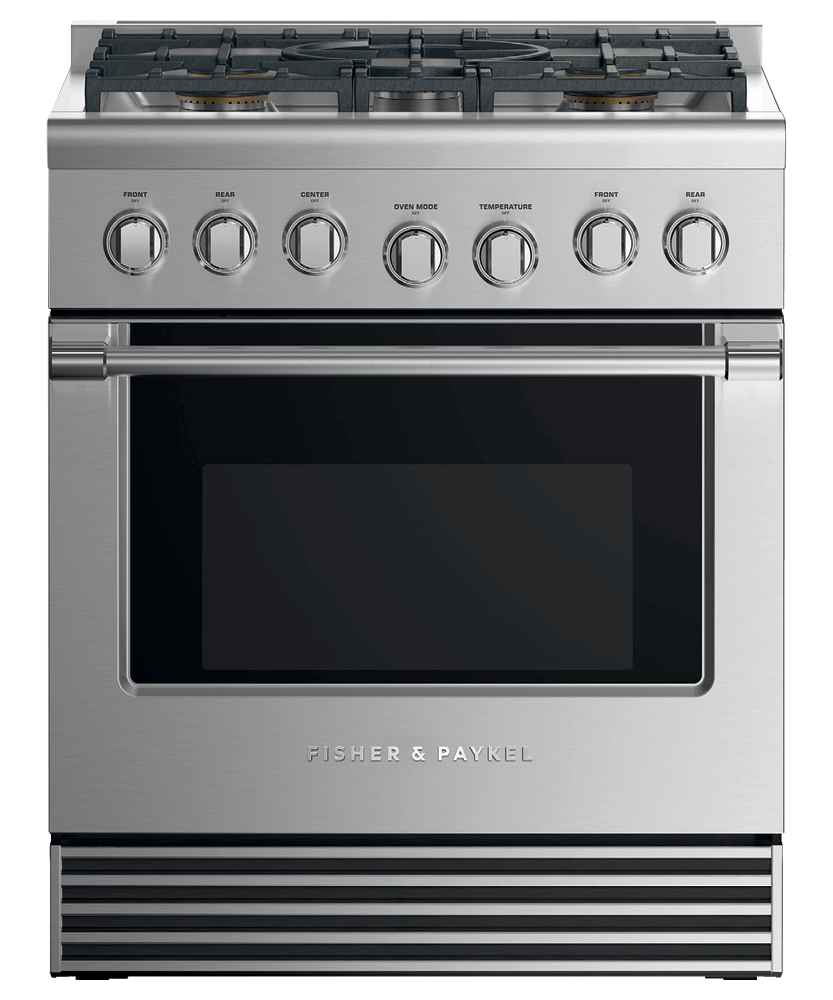 Gas Range, 30", 5 Burners