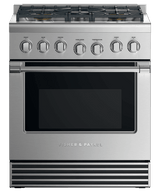 Gas Range, 30", 5 Burners