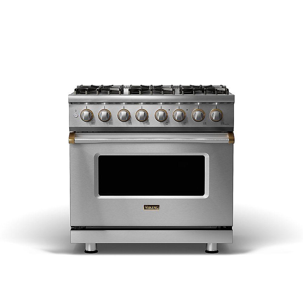 36" Dual Fuel Range - VDR536 Viking 5 Series