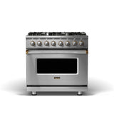 36" Dual Fuel Range - VDR536 Viking 5 Series