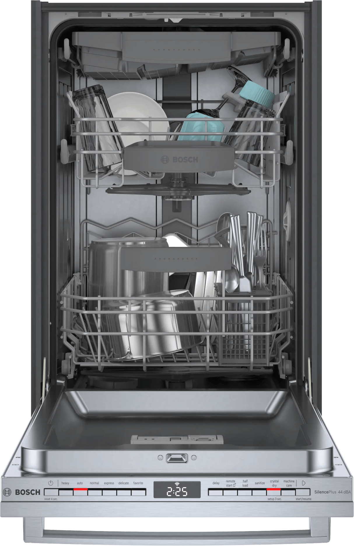 800 Series Dishwasher 17 3/4" Stainless steel
