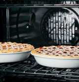 GE Profile Series 30" Dual-Fuel Free-Standing Range with Warming Drawer
