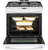 GE® 30" Slide-In Front Control Gas Range
