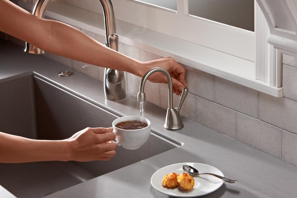 HC View Instant Hot and Cool Water Dispenser - Satin Nickel