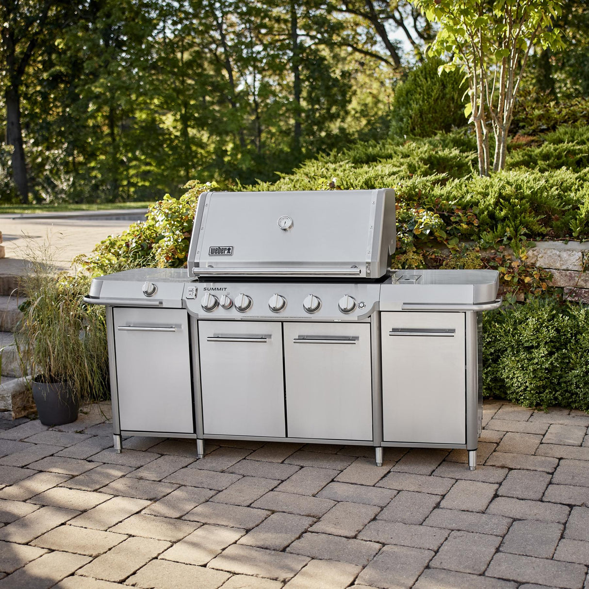 Summit® GC38 S Grill Center (Liquid Propane) - Stainless Steel