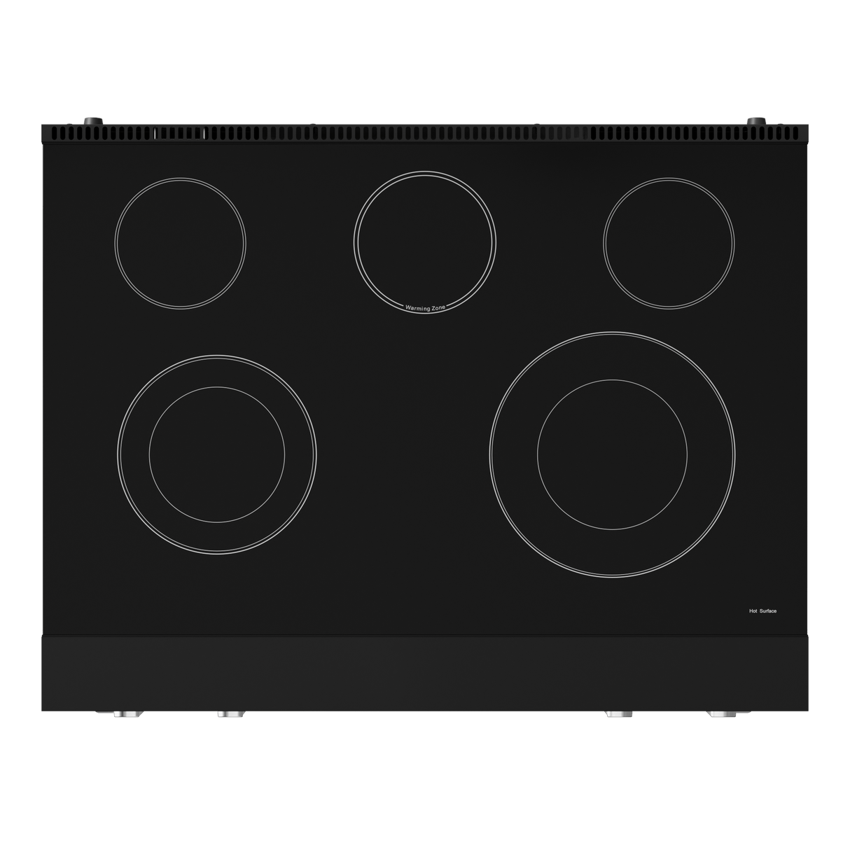 36 Inch Professional Electric Range With Tilt Panel Touch Control In Black/stainless Steel  Gordon Ramsay Series