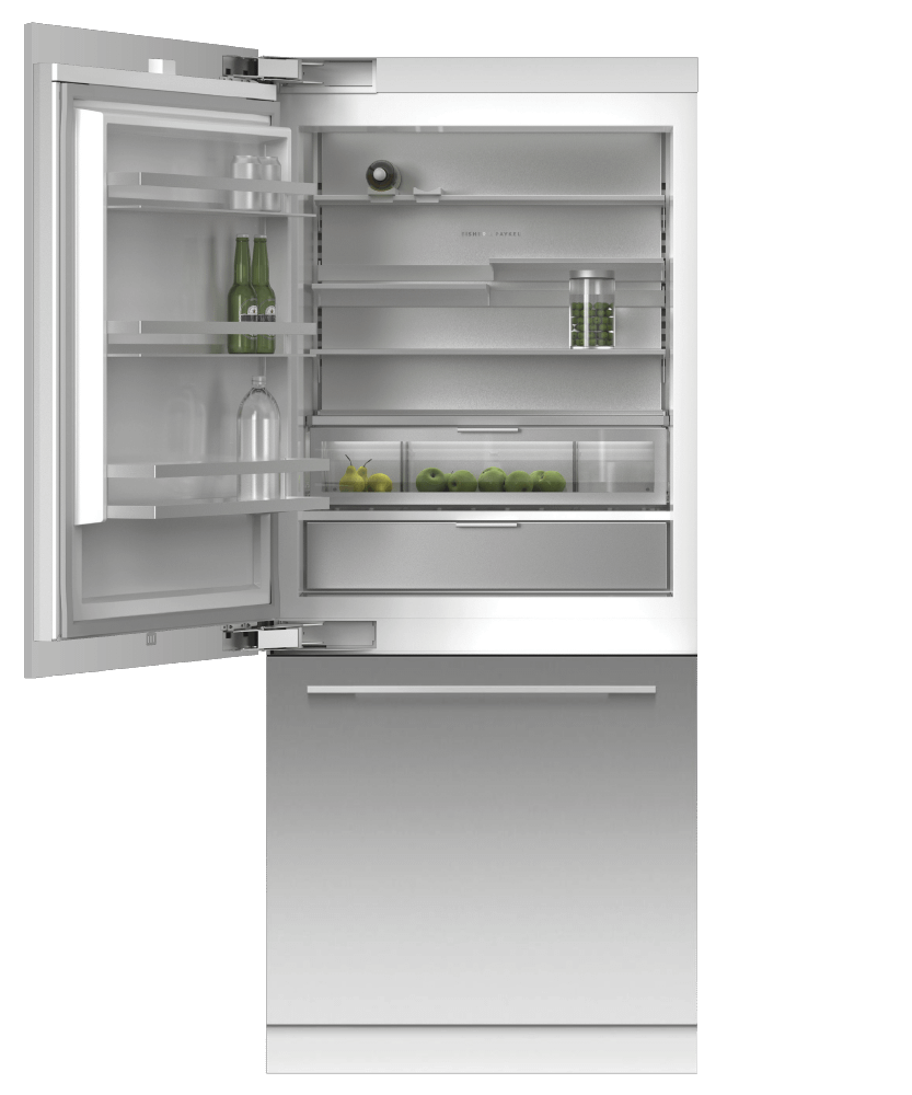 Integrated Refrigerator Freezer, 36", 19,2 cu ft, Ice & Water
