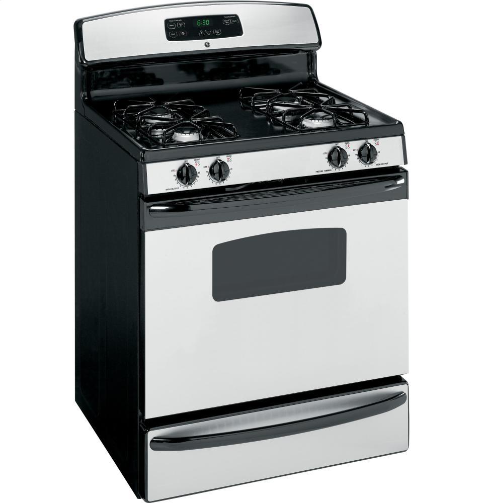 GE® 30" Free-Standing Gas Range