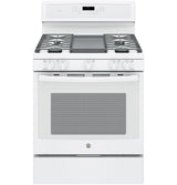 GE Profile Series 30" Free-Standing Gas Convection Range
