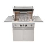 36-inch 4 Burners Built In Gas Grill On Cart With Sear/rear Infrared Burner & Rotisserie Natural Gas