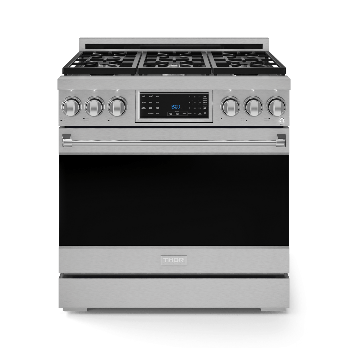36 Inch Professional Lp Range With Tilt Panel Touch Control In Stainless Steel  Gordon Ramsay Series