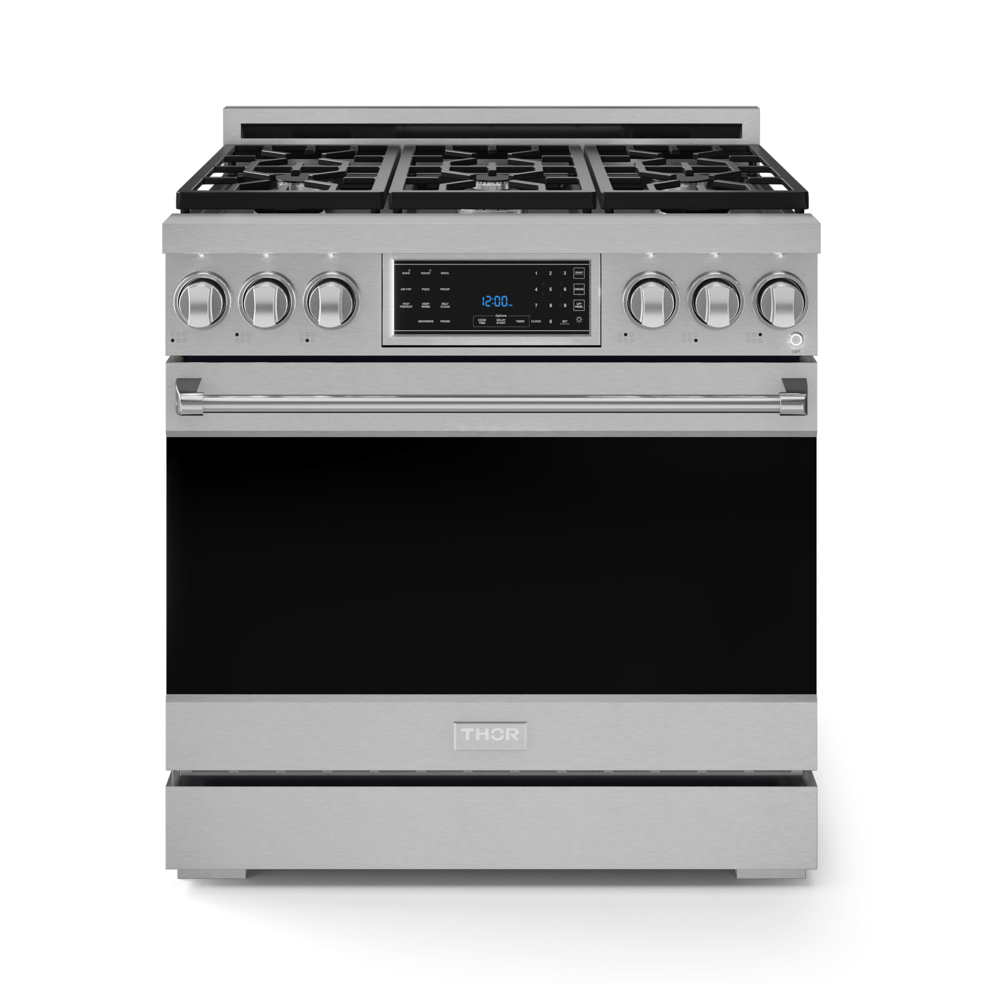 36 Inch Professional Lp Range With Tilt Panel Touch Control In Stainless Steel  Gordon Ramsay Series