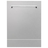 ZLINE 24" Tallac Series 3rd Rack Dishwasher with Traditional Handle, 51dBa (DWV-24) [Color: Red Gloss]
