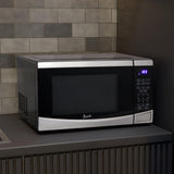 Avanti 0.9 Cu. Ft. Microwave Oven, Digital - White