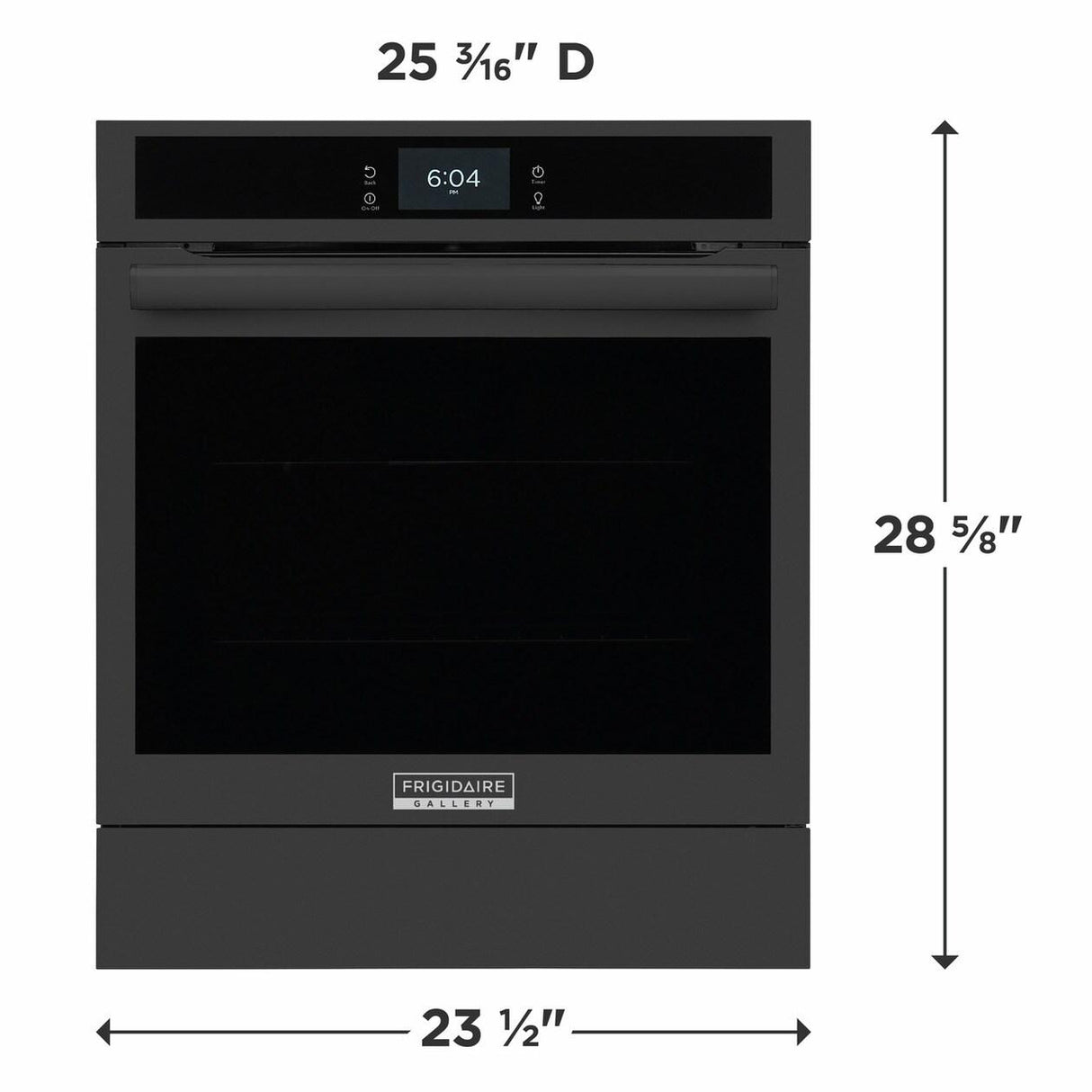 24" Single Electric Wall Oven with Air Fry