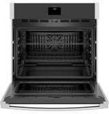 GE® 30" Smart Built-In Self-Clean Convection Single Wall Oven with Never Scrub Racks