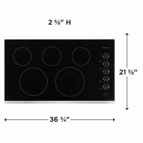 36" Electric Cooktop