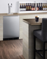 24" Wide Built-in Beer & Coffee Kegerator, ADA Compliant