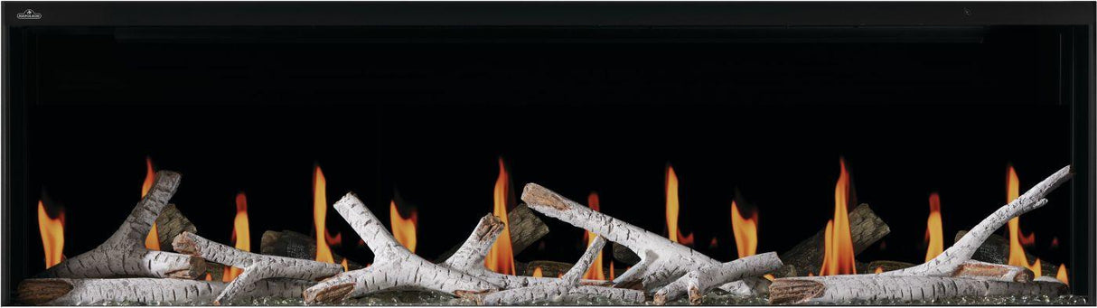 Luminex 65 LCD Electric Linear Built-in Fireplace