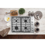 GE® 30" Built-In Gas Cooktop