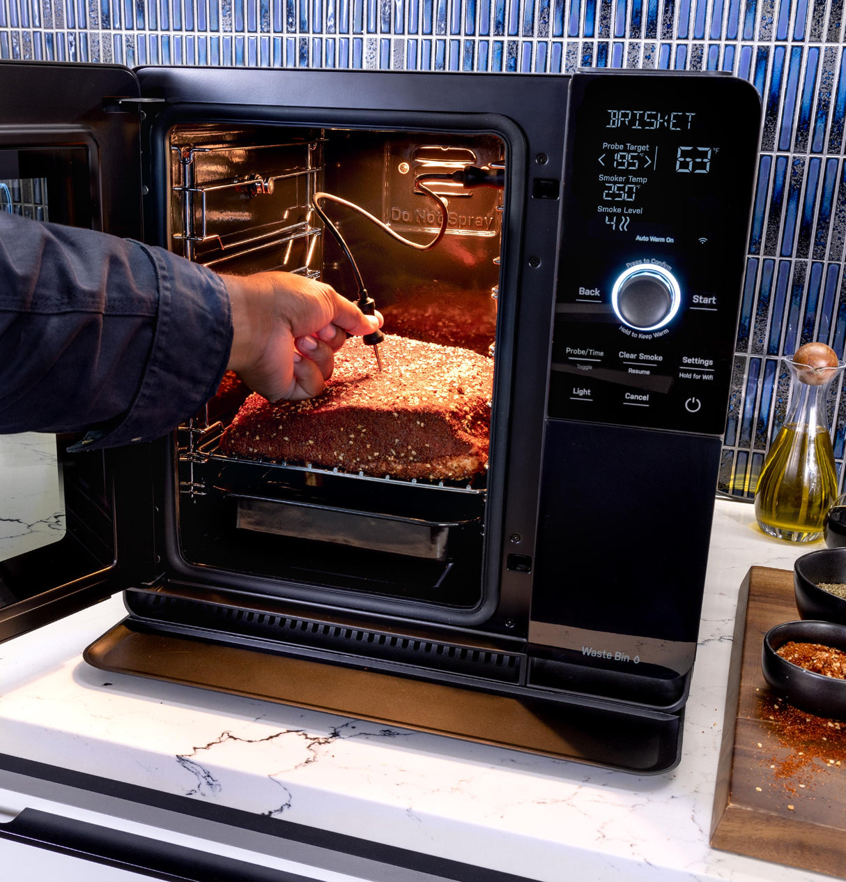 GE Profile™ Smart Indoor Pellet Smoker
