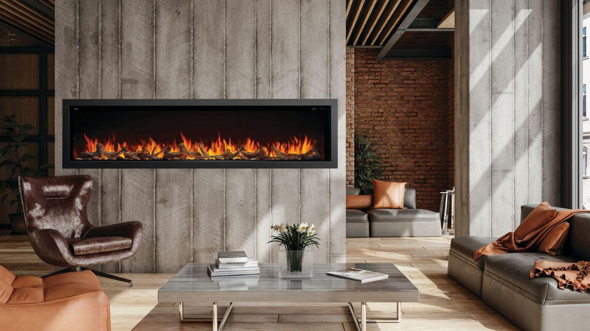 Astound? 96 Built-In Electric Fireplace
