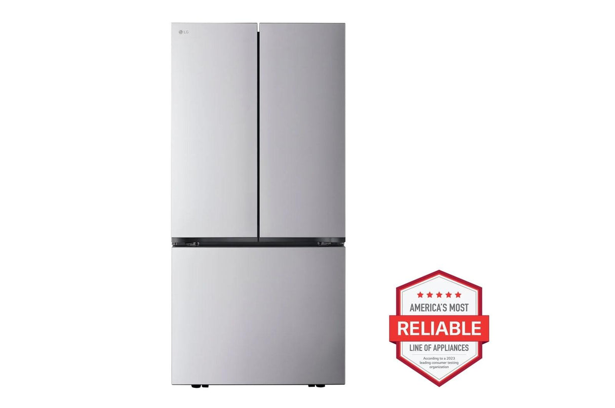 25 cu. ft. Counter-Depth MAX™ with Zero Clearance™ 3-Door French Door Refrigerator with Thin Door Design