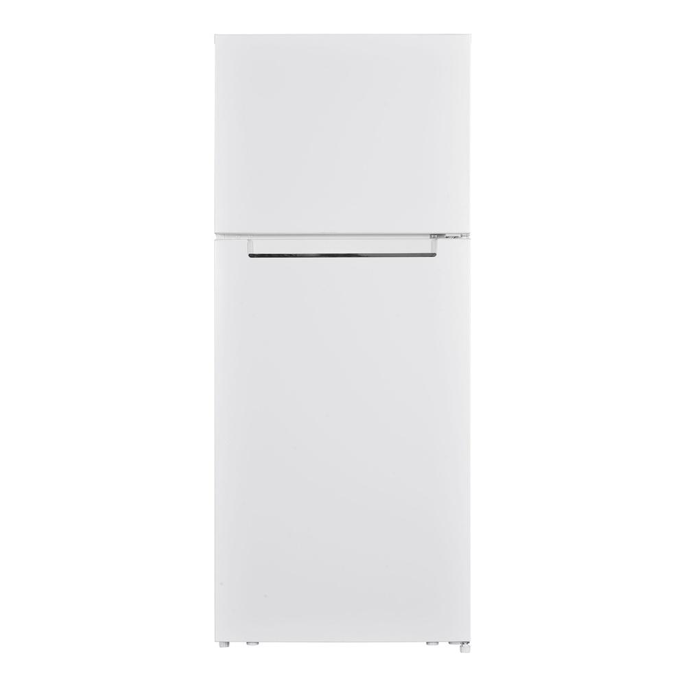 Verona VEFTF2817RWH 28 inch Top Freezer Refrigerator with 17.6 cu. ft. Total Capacity, Reversible Doors, Recessed Handle, Energy Star (White)