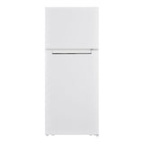Verona VEFTF2817RWH 28 inch Top Freezer Refrigerator with 17.6 cu. ft. Total Capacity, Reversible Doors, Recessed Handle, Energy Star (White)