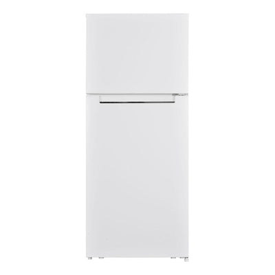 Verona VEFTF2817RWH 28 inch Top Freezer Refrigerator with 17.6 cu. ft. Total Capacity, Reversible Doors, Recessed Handle, Energy Star (White)