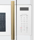 Forno Fornace 30-Inch Over the Range Convection Microwave, White - 1.5 cu.ft, 300 CFM Vent, Touch Control, LED Light