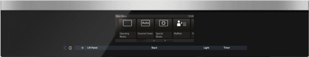 DGC 6765 - Steam oven with full-fledged oven function and XXL cavity - the Miele all-rounder with water (plumbed) connection for discerning cooks.