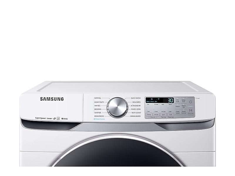 4.5 cu. ft. Smart Front Load Washer with Super Speed in White