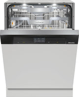 G 7916 SCi XXL AutoDos Clean Touch Steel/Obsidian Black - Semi-integrated dishwasher - the Miele all-rounder for highest demands.