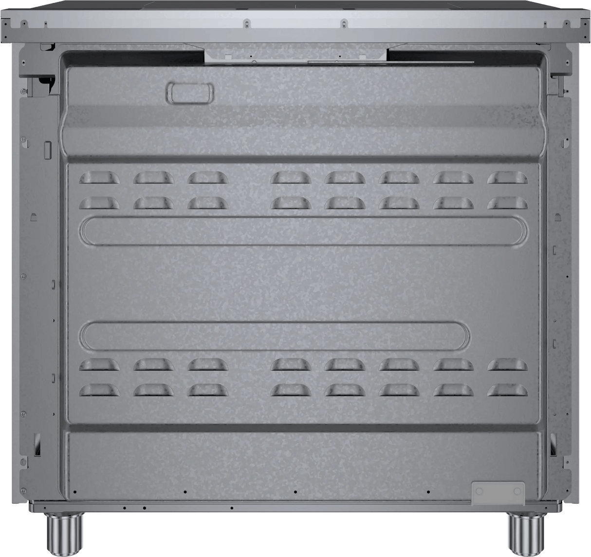 800 Series Induction freestanding range 36" Stainless Steel